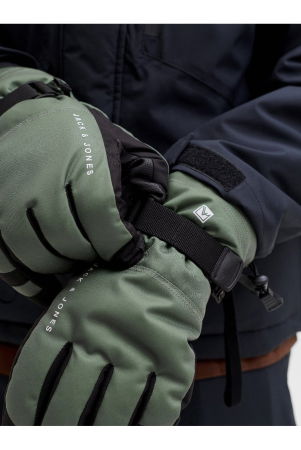 Manusi JACK &JONES Valley Gloves Ski Aw25 - 12284378-Laurel Wreath 5F [4]