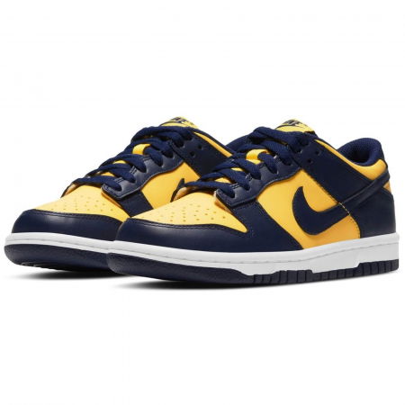 NIKE Dunk Low BG Michigan - CW1590-700 [3]