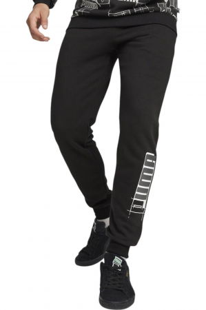 REDUCERI - Pantaloni PUMA ESS+ Logo Lab Pant - 678980-01