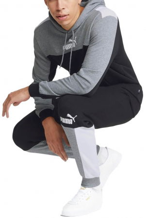 Pantaloni PUMA Essentials+ Colorblock - 848007-01 [4]