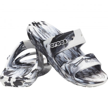 Papuci Crocs Classic Marbled Sandal - 207701-103 [2]