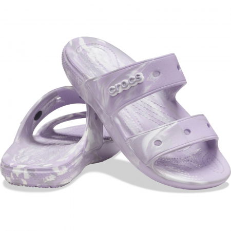 Papuci Crocs Classic Marbled Sandal - 207701-5PT [2]