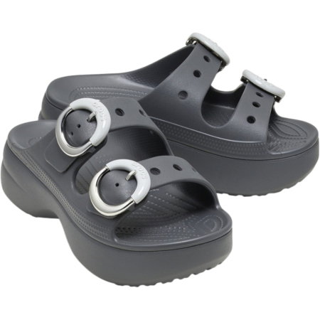 Papuci Crocs Sat Platform Dipped Buckle W - 213246-0YK [2]