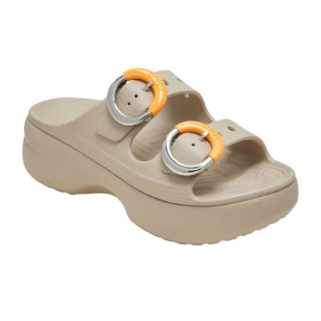 FEMEI - Papuci Crocs Sat Platform Dipped Buckle W - 213246-2NM