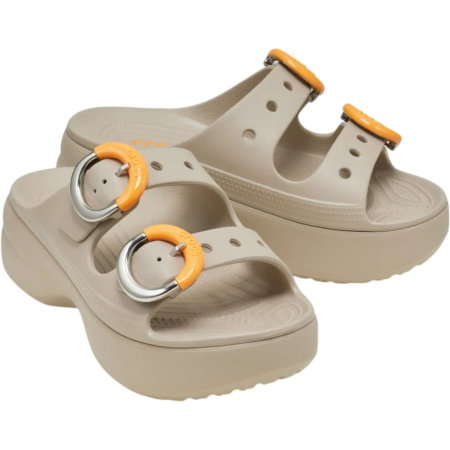 Papuci Crocs Sat Platform Dipped Buckle W - 213246-2NM [3]