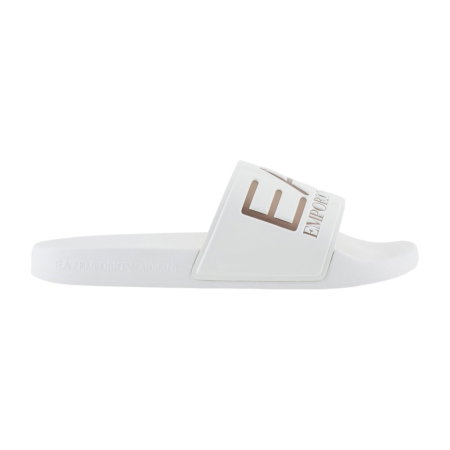 FEMEI - Papuci Emporio Armani EA7 Logo slides - AF15118-7X000108-MZ095