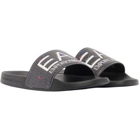 Papuci Emporio Armani EA7 Logo slides - AF15118-7X000108-MZ635 [2]