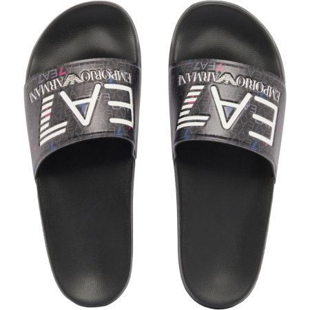 Papuci Emporio Armani EA7 Logo slides - AF15118-7X000108-MZ635 [1]