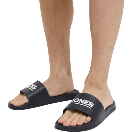 Papuci JACK &JONES Ollie Slider LN - 12236477-Anthracite [6]