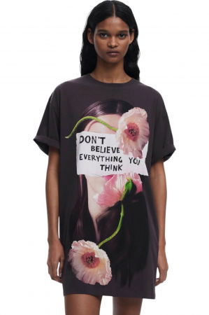 ROCHII / FUSTE - Rochie Desigual Vest Berlin - 25SWVK20-2002