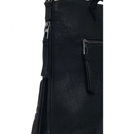 Rucsac Desigual Embro Patch Pretoria Mini Black 7L - 25WAKP24-2000 [3]