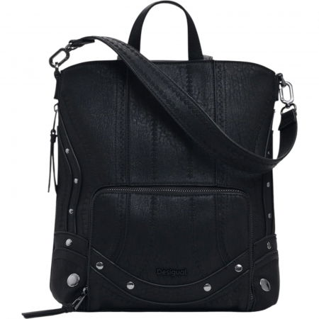 Rucsac Desigual Embro Patch Pretoria Mini Black 7L - 25WAKP24-2000 [2]