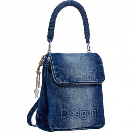 Rucsac Desigual Half Logo Denim 9L - 25SAKD05-5053 [0]