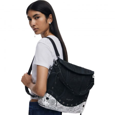 Rucsac Desigual Snake Patch Jersey 2.0 Mini 10L - 25WAKP11-2000 [5]