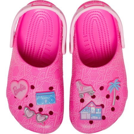 Saboti Crocs Classic Mattel Pink Barbie Kids - 211406-90H [2]