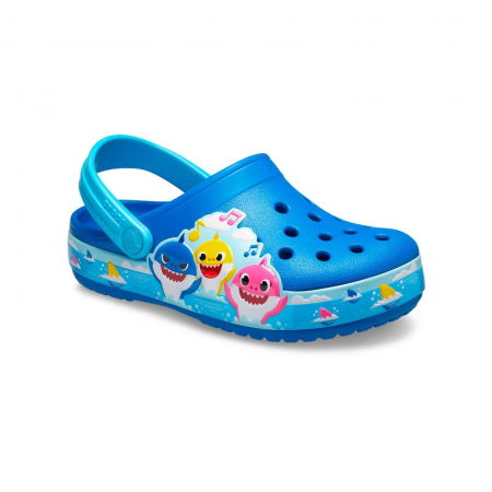 REDUCERI - Saboti Crocs Fun Lab Babyshark Kids - 207066-4JL