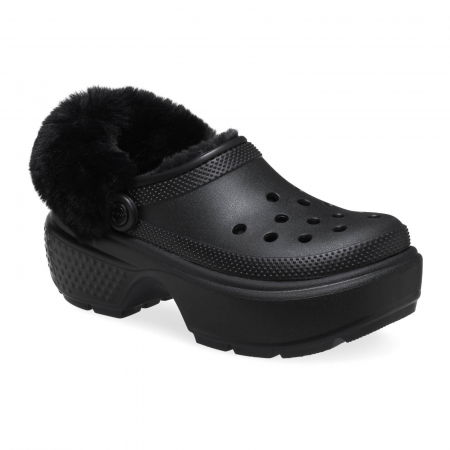 ȘLAPI ȘI PAPUCI SPORT - Saboti Crocs Stomp Lined - 208546-001