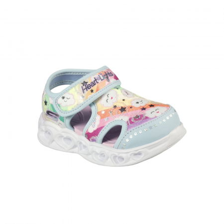 REDUCERI - Sandale Skechers Heart Lights - Cutie Clouds - 302977N-TQMT