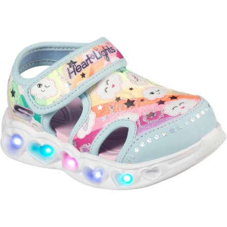 Sandale Skechers Heart Lights Sandals - Cutie Clouds - 302977N-HPMT [3]