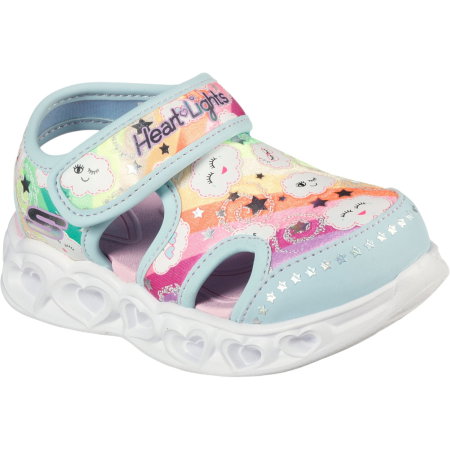 Sandale Skechers Heart Lights Sandals - Cutie Clouds - 302977N-HPMT [5]