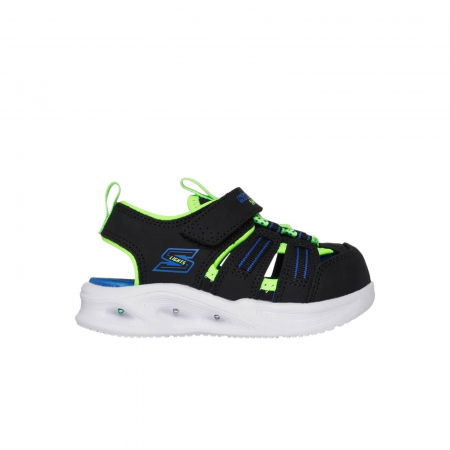 REDUCERI - Sandale Skechers Sola Glow - Hyper Coast - 407033N-BKLM