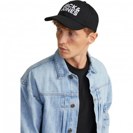 Sapca JACK &JONES Gall - 12254296-Black [2]