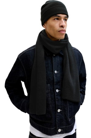 Set cadou JACK &JONES Beanie & Scraf - 12163827-Black [5]