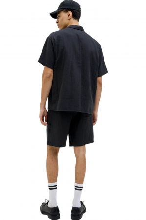 Short JACK &JONES Aiden Patras - 12274758-Black [1]