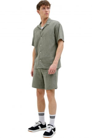 Short JACK &JONES Aiden Patras - 12274758-Mulled Basil [5]