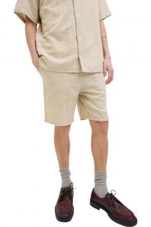 Short JACK &JONES Aiden Patras - 12274758-Safari [4]
