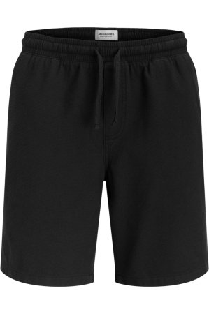 Short JACK &JONES Aiden Waffle Resort - 12295862-Black [2]