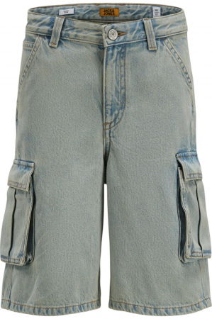 BLUGI SCURTI - Short JACK &JONES Alex Cargo AKM 311 JNR - 12278977-Blue Denim