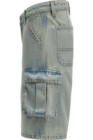 Short JACK &JONES Alex Cargo AKM 311 JNR - 12278977-Blue Denim [2]