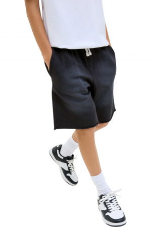 Short JACK &JONES Bill Charge Washed JNR - 12278627-Black Sand [4]