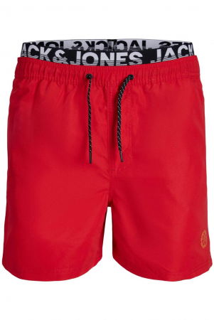 PANTALONI SCURȚI - Short JACK &JONES Fiji Swim - 12227254-Chinese Red