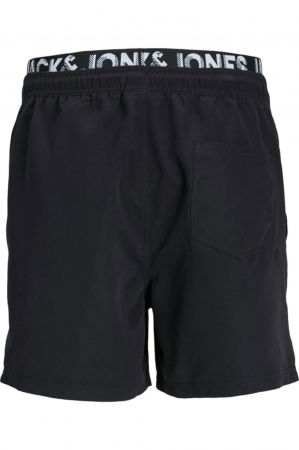 Short JACK &JONES Fiji Swim DB - 12227254-Black S [1]