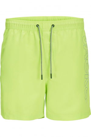 ÎMBRĂCĂMINTE - Short JACK &JONES Fiji Swim Double JNR - 12253748-Wild Lime
