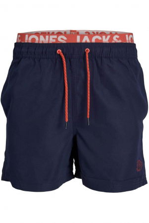 PANTALONI SCURȚI - Short JACK &JONES Fiji Swim Neon - 12227256-Navy Blazer