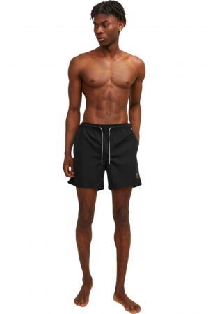 Short JACK &JONES Fiji Swim Solid - 12225961-Black [5]
