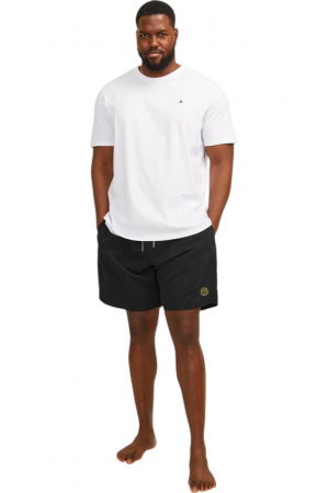 Short JACK &JONES Fiji Swim Solid SN PLS - 12235757-Black [4]