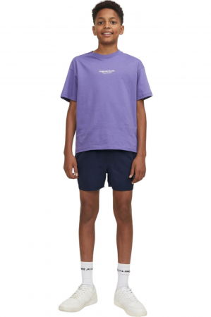 Short JACK &JONES Fiji Swim WB JNR - 12228535-Navy Blazer [4]