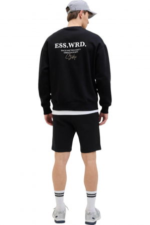 Short JACK &JONES Gordon Beau Mid - 12268770-Black [1]