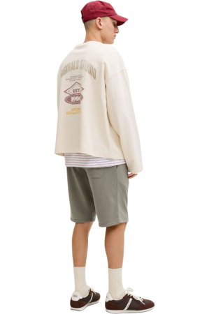 Short JACK &JONES Gordon Bradley Mid - 12249285-Vetiver [1]