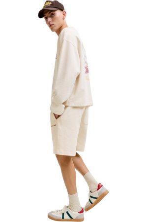 Short JACK &JONES Karl Norrebro SN - 12292565-Antique White [4]