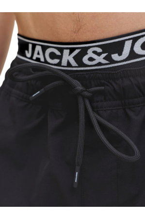 Short JACK &JONES Maui Surf Double Swim - 12291404-Black [4]