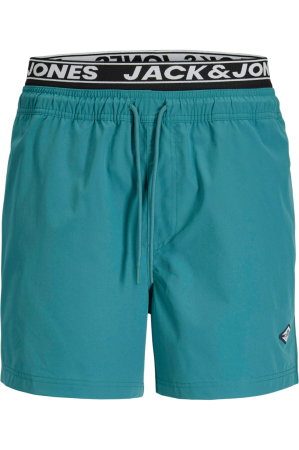 Short JACK &JONES Maui Surf Double Swim - 12291404-Colonial Blue [3]