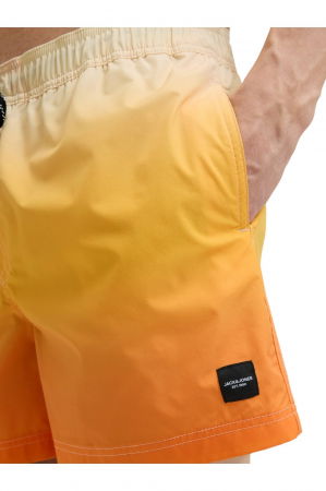 Short JACK &JONES Maui Swim Dip Dye AKM - 12272952-Buttercream [2]