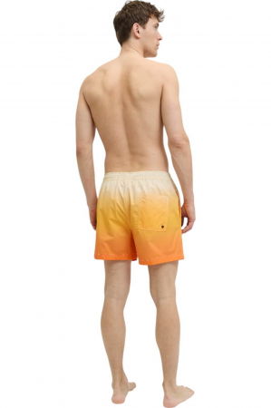 Short JACK &JONES Maui Swim Dip Dye AKM - 12272952-Buttercream [1]