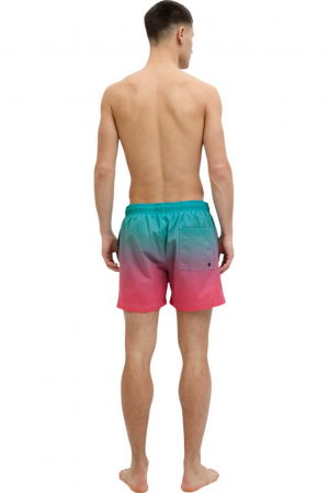 Short JACK &JONES Maui Swim Dip Dye AKM - 12272952-Scuba Blue [1]