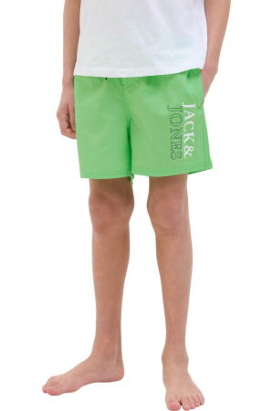 ÎMBRĂCĂMINTE - Short JACK &JONES Maui Swim Double Logo JNR - 12273841-Summer Green